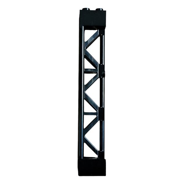 LEGO Lattice Tower Support Girder Triangular Black 95347 Replacement Parts Piece - Picture 2 of 4